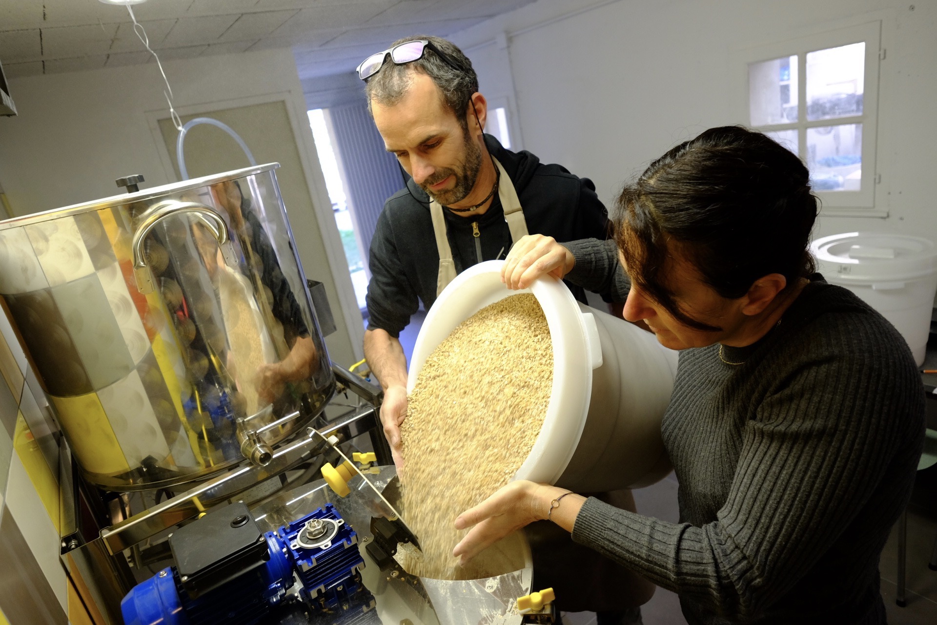 Fabrication de la Détendue, bière artisanale des Alpilles